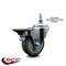 Service Caster 35 Inch Gray Polyurethane 10 MM Threaded Stem Caster with Brake SCC-TS20S3514-PPUB-PLB-M1015 - alternate 4